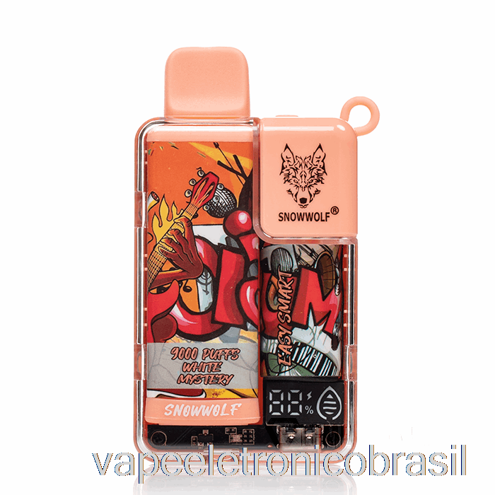 Vape Vaporesso Snowwolf Easy Smart Ea9000 Descartável Branco Mistério